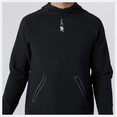 Black Heather Fortitech Fleece Pullover New Balance Clothing