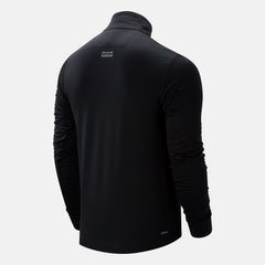 Black Boston NB Heat Grid Half Zip New Balance Clothing