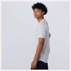 White Q Speed Fuel Short Sleeve New Balance Clothing
