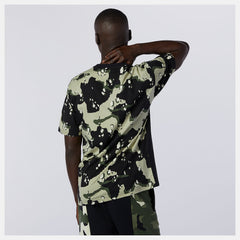 Black Multi NB Essential Camo Tee New Balance Clothing