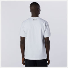 White NB Athletics Levitzo Dad Tee New Balance Clothing
