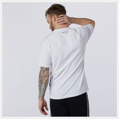 White NB Athletics Evans Science Tee New Balance Clothing