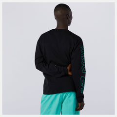 Black NB Sport Style Optiks Longsleeve Tee New Balance Clothing