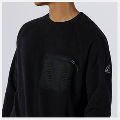 Black NB All Terrain Pocket Crew New Balance Clothing