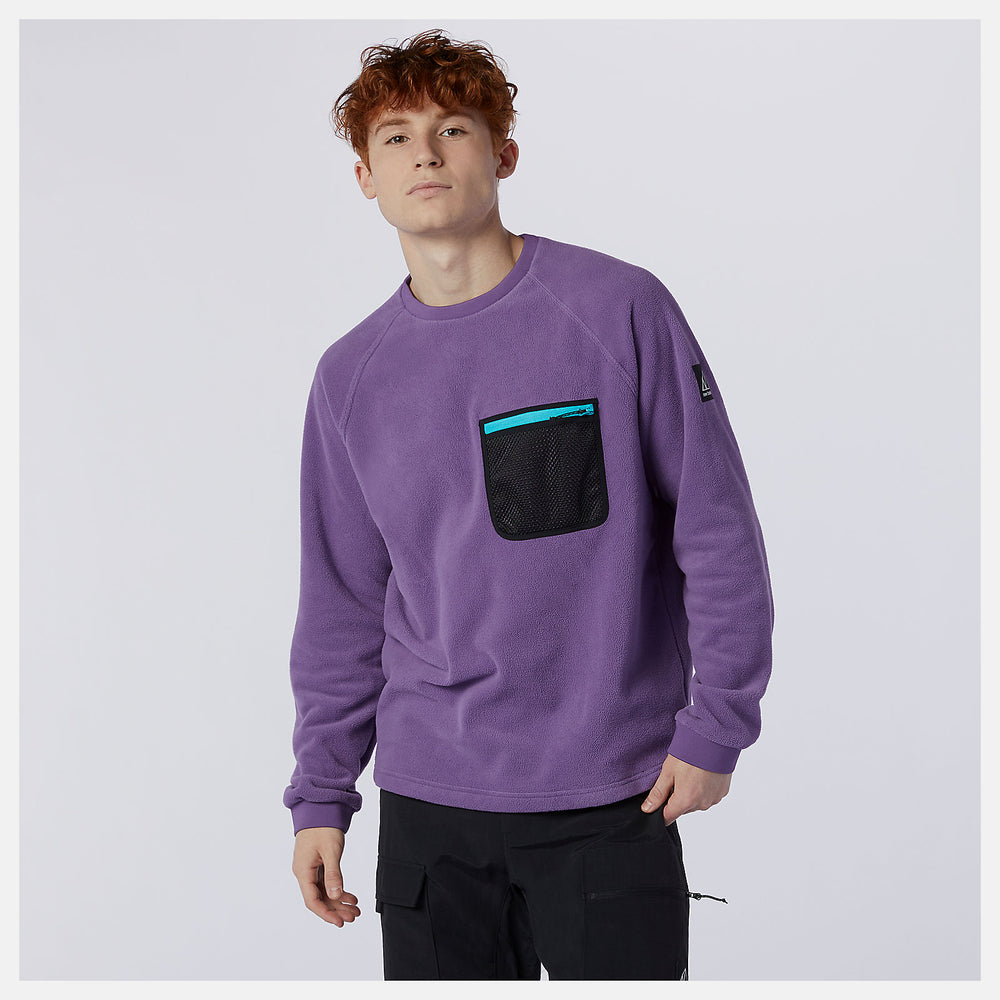 Sour Grape NB All Terrain Pocket Crew New Balance Clothing