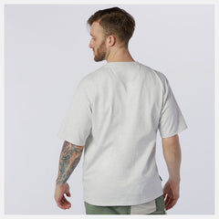 Sea Salt Heather NB All Terrain Pocket Tee New Balance Clothing