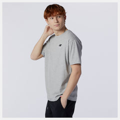 Athletic Grey NB Essentials Embroidered Tee New Balance Clothing