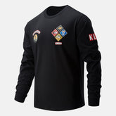 Black KL2 Nature of the Game Long Sleeve Graphic New Balance Clothing