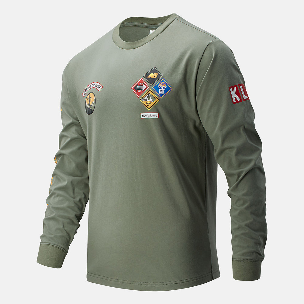 Celadon KL2 Nature of the Game Long Sleeve Graphic New Balance Clothing
