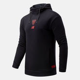 Black Athletic Club Overhead Hoody New Balance Clothing
