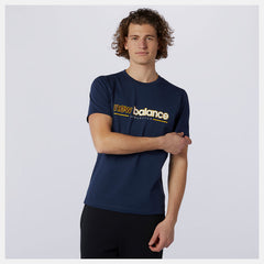 Natural Indigo NB Athletics Higher Learning Tee New Balance Clothing