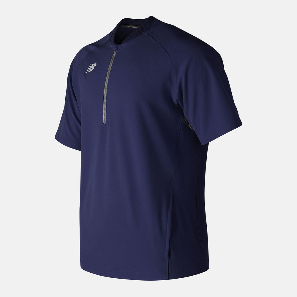 Team Navy Short Sleeve 3000 Batting Jacket New Balance Clothing