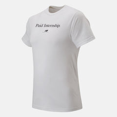 White Paid Internship Tee New Balance Clothing