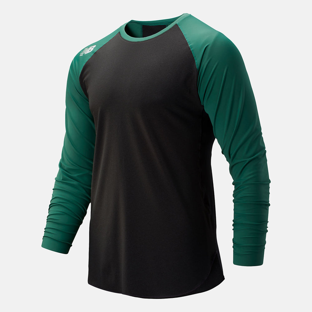 Team Dark Green/Grey and Black 4040 Select Top New Balance Clothing