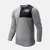 Athletic Grey ASYM Baseball Henley New Balance Clothing