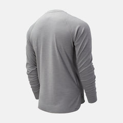 Athletic Grey ASYM Baseball Henley New Balance Clothing