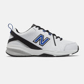 White/Team Royal and Black 608v5 New Balance Shoes
