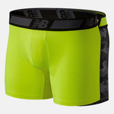 Hi Lite/Black Print NB Dry 6 Inch Boxer Brief 2 Pack New Balance Accessories