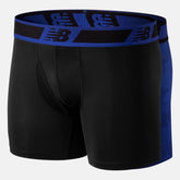 Black/Team Royal NB Dry 6 Inch Boxer Brief 2 Pack New Balance Accessories