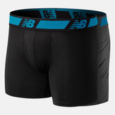 Black/Lead NB Dry 6 Inch Boxer Brief 2 Pack New Balance Accessories