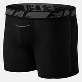 Black Men Mesh 6 Inch Boxer Brief 2 Pack New Balance Accessories