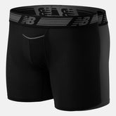 Lead/Black Men Mesh 6 Inch Boxer Brief 2 Pack New Balance Accessories