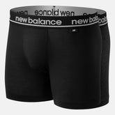 Black/Dark Heather Grey Men Viscose 5 Inch Boxer 2 Pack New Balance Accessories