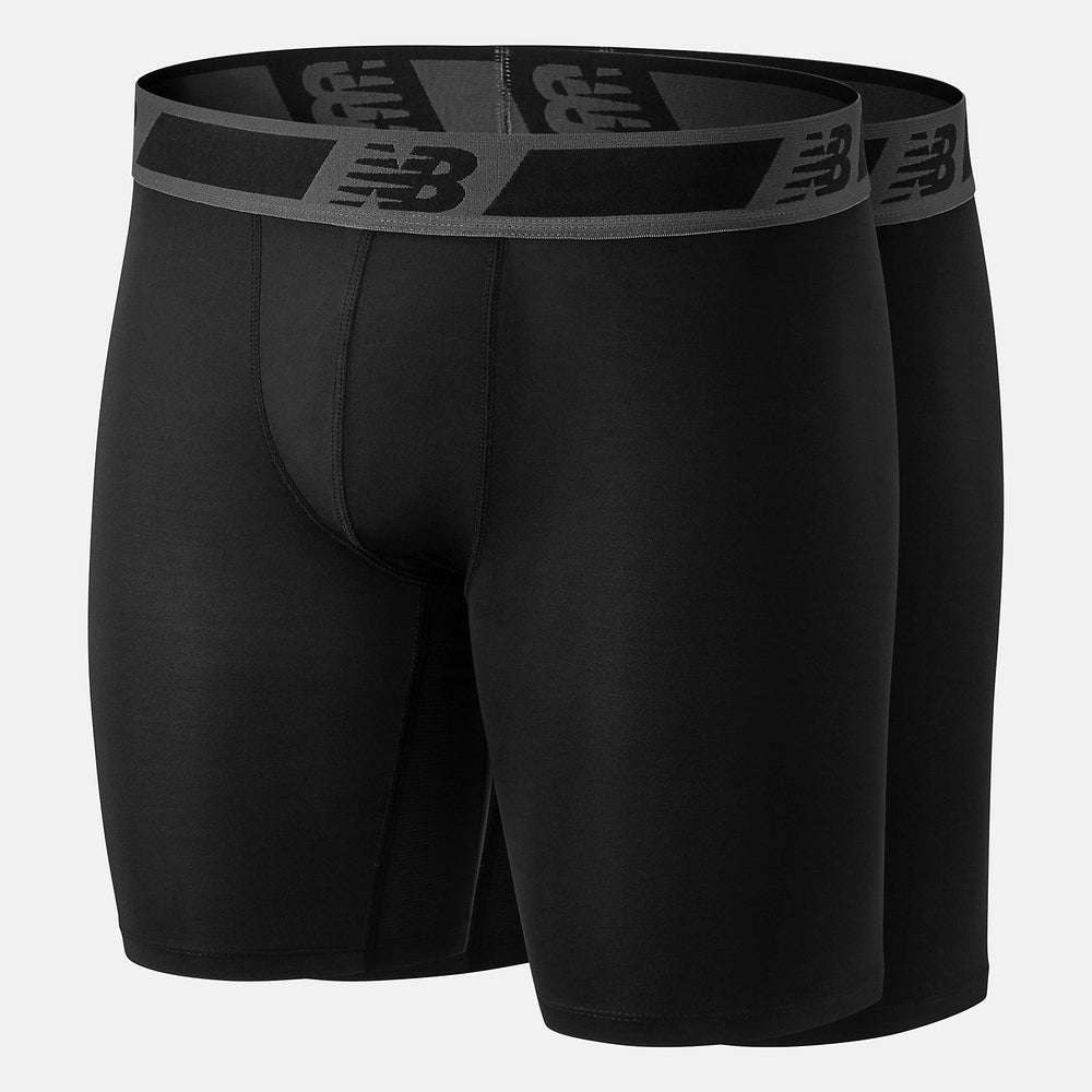 Black Men Dry/Fresh 9 Inch Brief 2 Pack New Balance Accessories