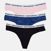 Black Eversoft Thong 3 Pack New Balance Accessories
