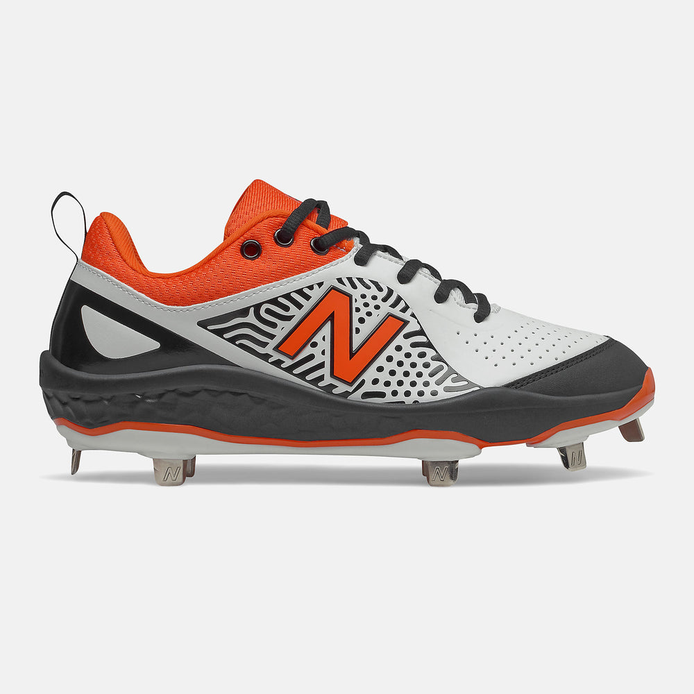 Black/Orange and White Fresh Foam Velo v2 New Balance Shoes