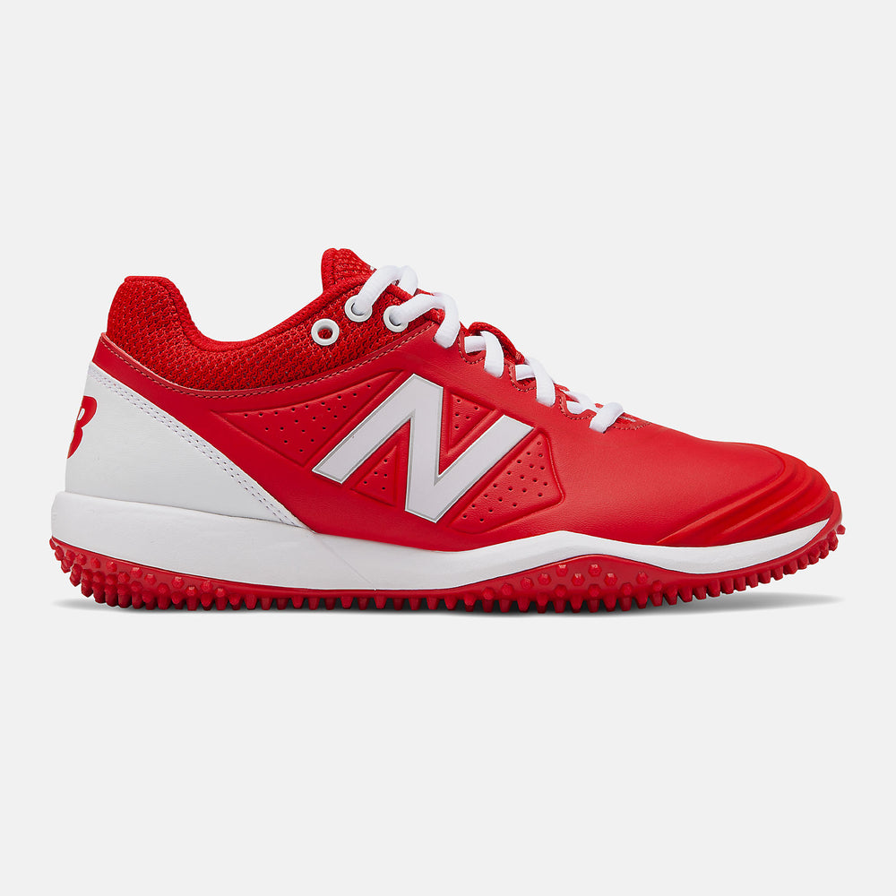 Red/White Fusev2 Turf New Balance Shoes