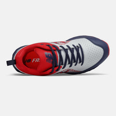 Red/White and Navy Fresh Foam Velo v2 Turf New Balance Shoes