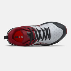 Maroon/Black and White Fresh Foam Velo v2 Turf New Balance Shoes