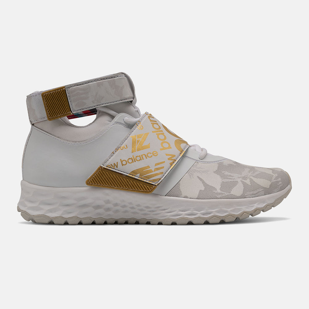 White/Gold Lindor 1 New Balance Shoes