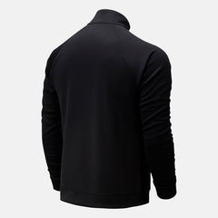 Team Black Knit Training Jacket New Balance Clothing