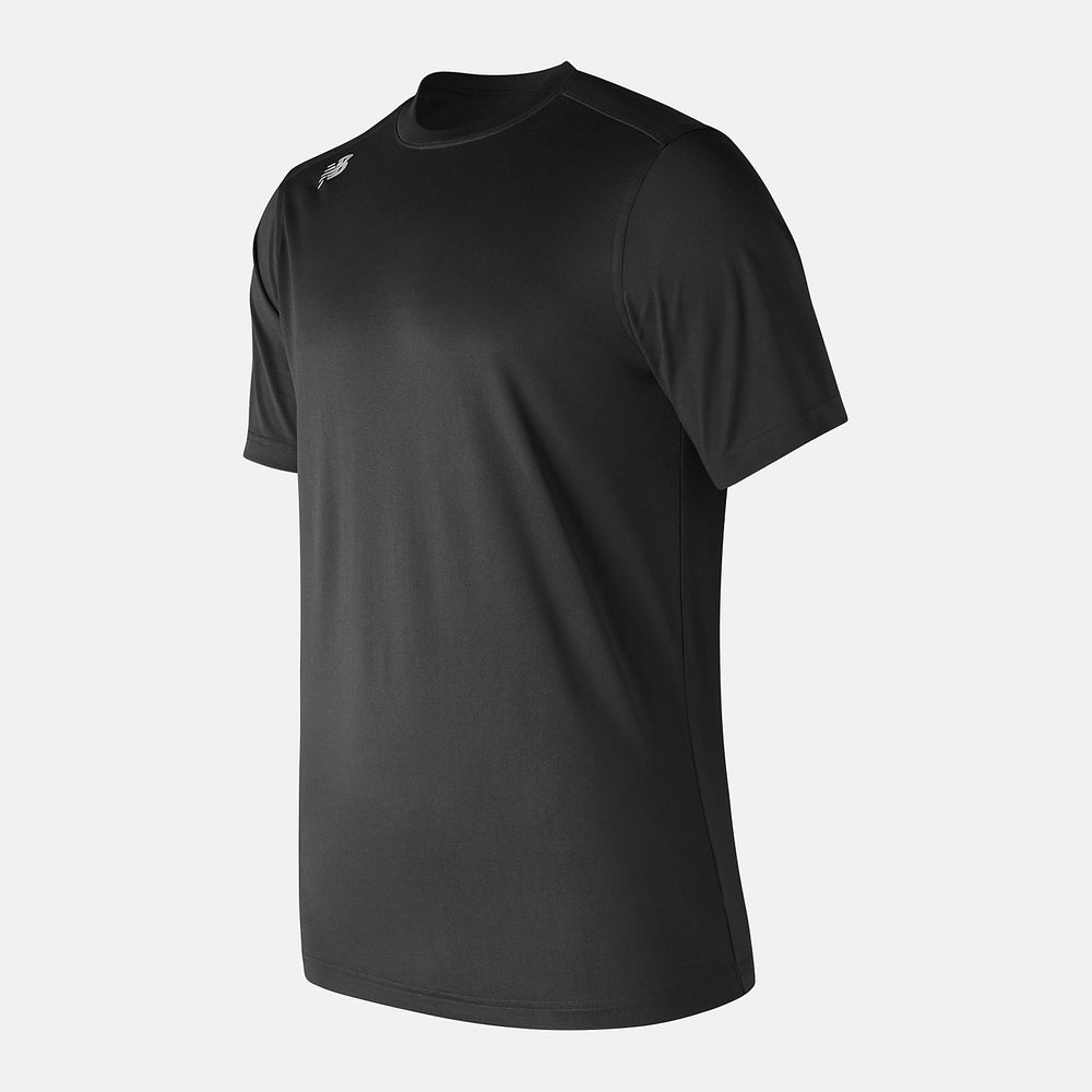 Team Black Short Sleeve Tech Tee New Balance Clothing