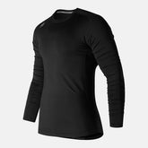 Team Black NB LS Compression Top New Balance Clothing