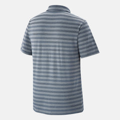 Black Stripe Polo New Balance Clothing