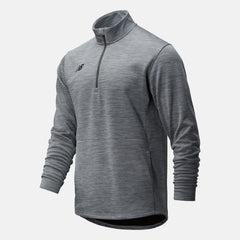 Med Heather Grey Thermal Half Zip New Balance Clothing