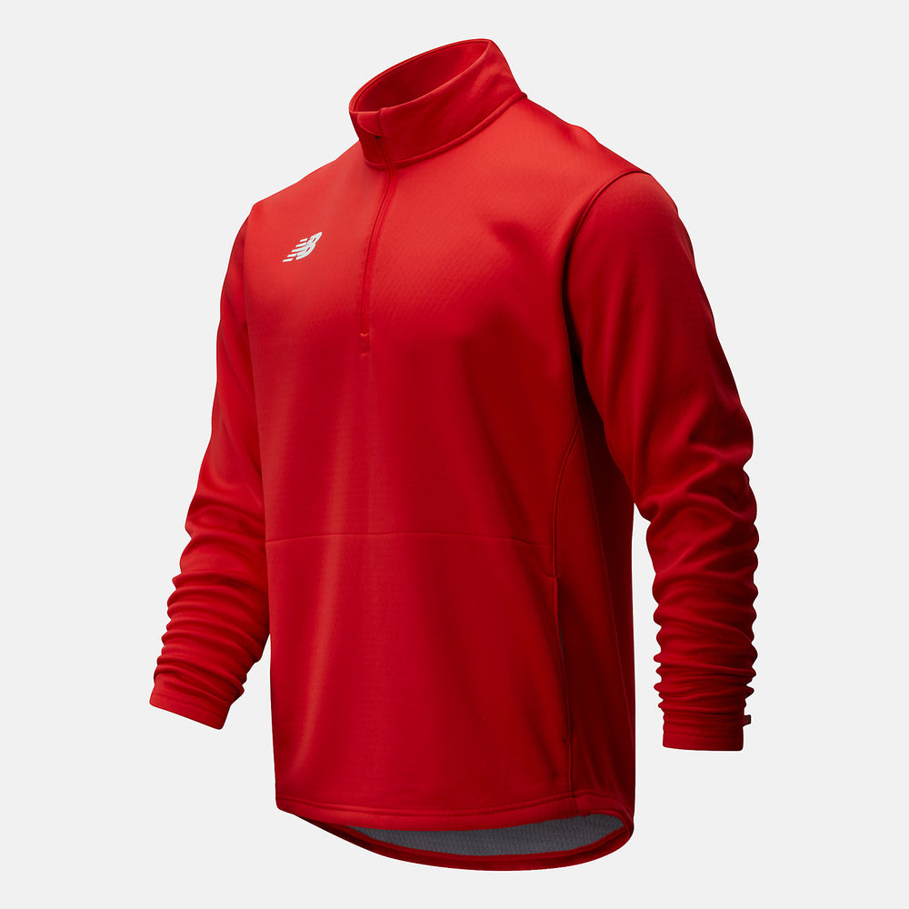 Team Red Thermal Half Zip New Balance Clothing
