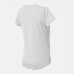 White NB Short Sleeve Tech Tee New Balance Clothing