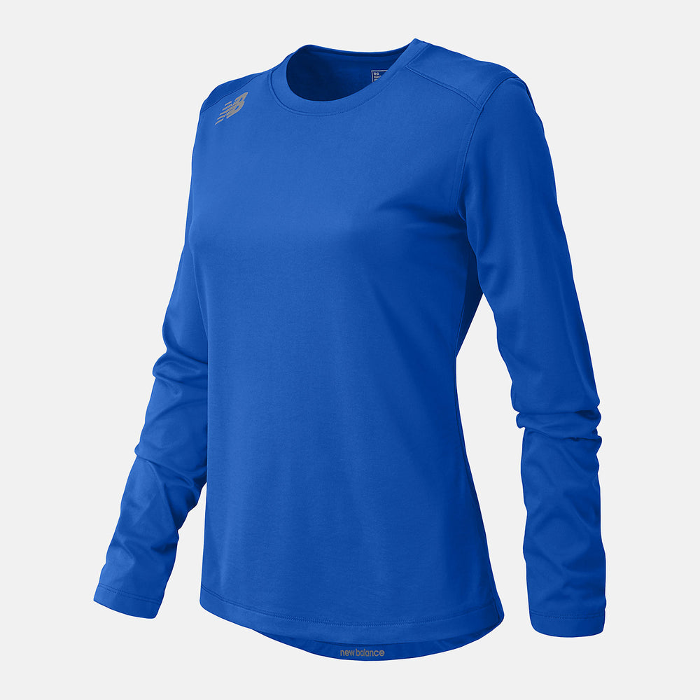 Team Royal NB Long Sleeve Tech Tee New Balance Clothing