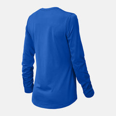 Team Royal NB Long Sleeve Tech Tee New Balance Clothing