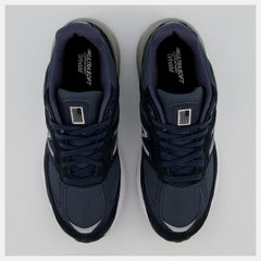 Navy/Silver Made in US 990v5 New Balance Shoes