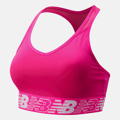 Pink Glo NB Pace Bra 3.0 New Balance Clothing
