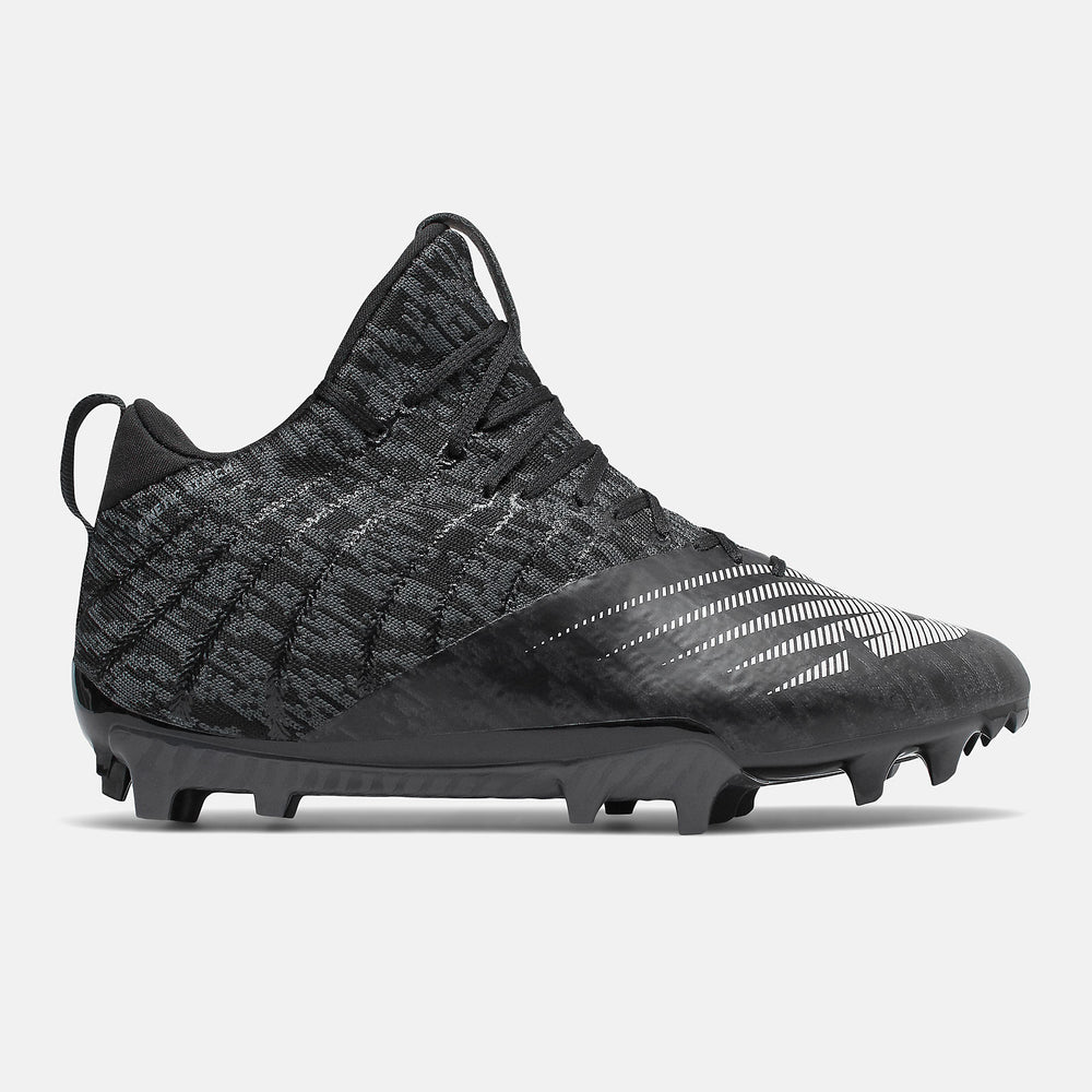 Black/White and Grey BurnX2 Mid New Balance Shoes