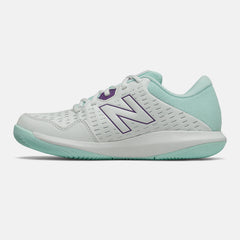 White/White Mint 696v4 New Balance Shoes