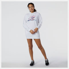 White NB Athletics Erin Loree Hoodie Dress New Balance Clothing