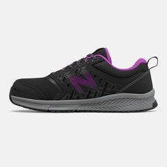 Black/Purple 412 Alloy Toe New Balance Shoes