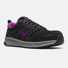 Black/Purple 412 Alloy Toe New Balance Shoes